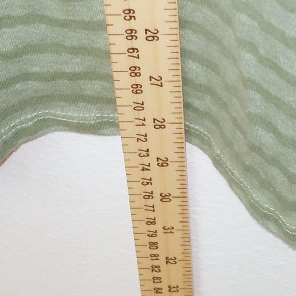 Green Stripped Shirt from LuLuRoe in size small, so soft - Picture 5 of 6